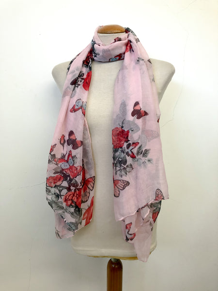 Chalina Estampada rosa  BDB34