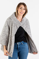 Abrigo Reversible Gris A109